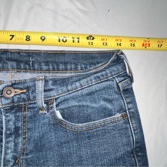 LEVI'S Bootcut 515 Womens Jeans Size 8‎ LC Medium 32" Inseam Medium Wash Blue - Picture 10 of 15